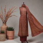 Silk Suit with Cashmeeri Kani Work 3